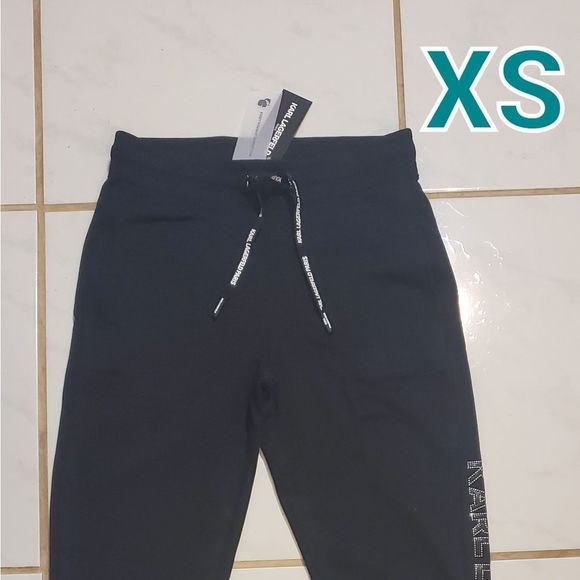 Karl Lagerfeld Pants - Karl Lagerfeld Black Jogger Pants